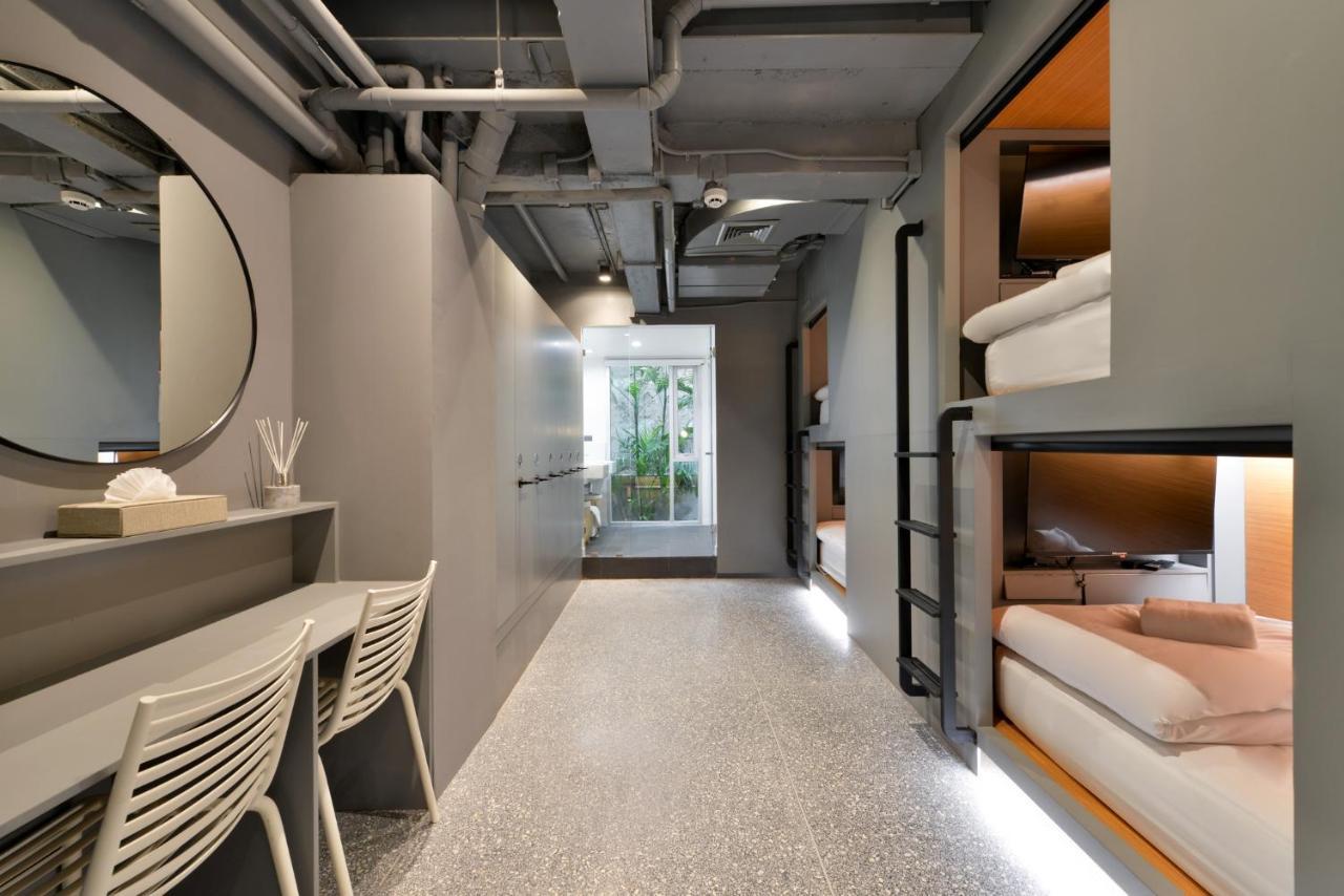 Auberge de jeunesse Tiang Capsule à Bangkok Extérieur photo